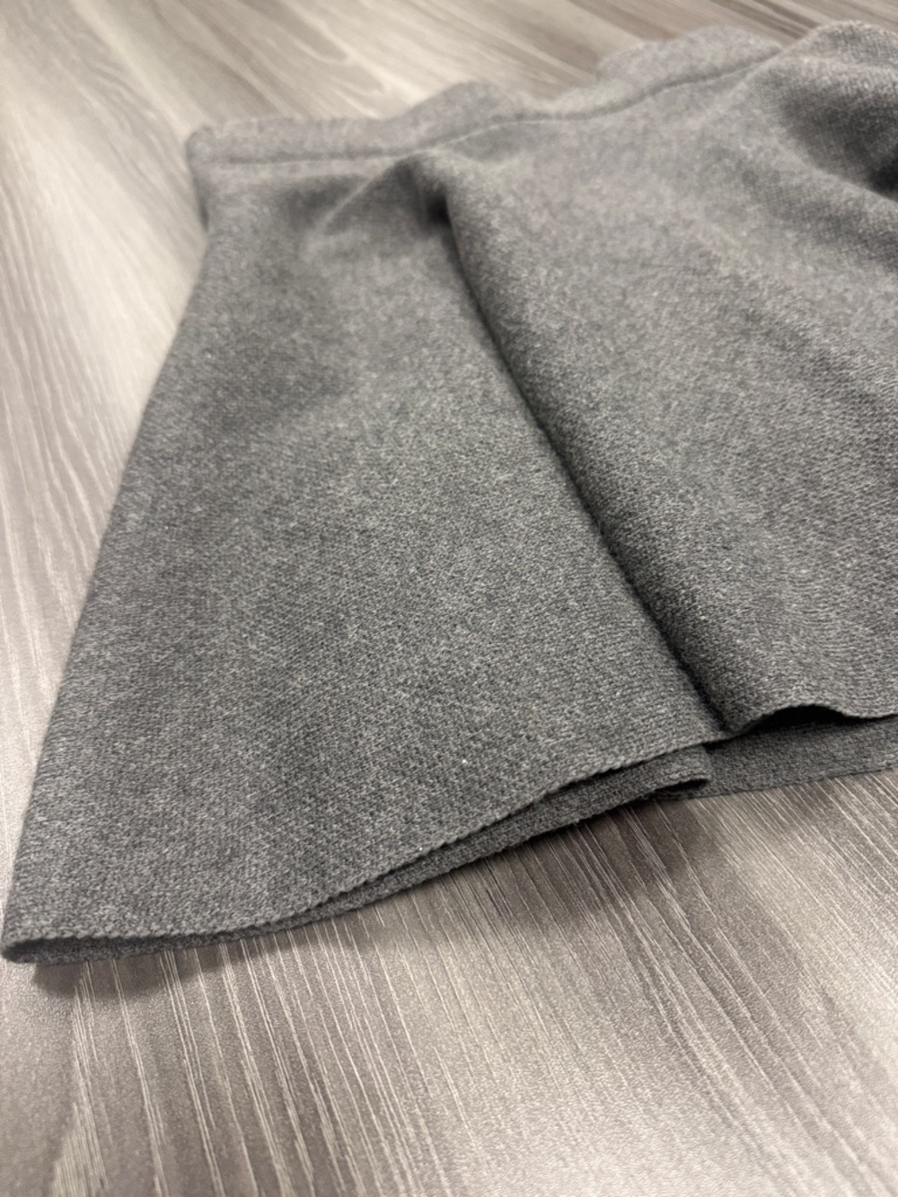 She + Sky Gray Circle Mini Flared Skater Skirt Size Small - Picture 2 of 8